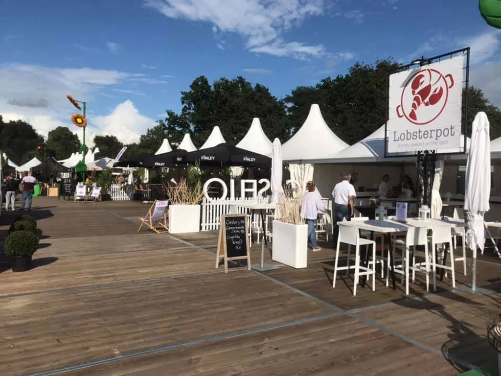 Festival- en pagodetenten voor Wezel Culinair
