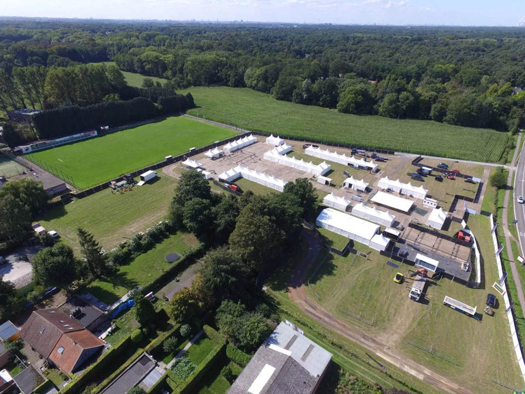 Festival- en pagodetenten voor Wezel Culinair