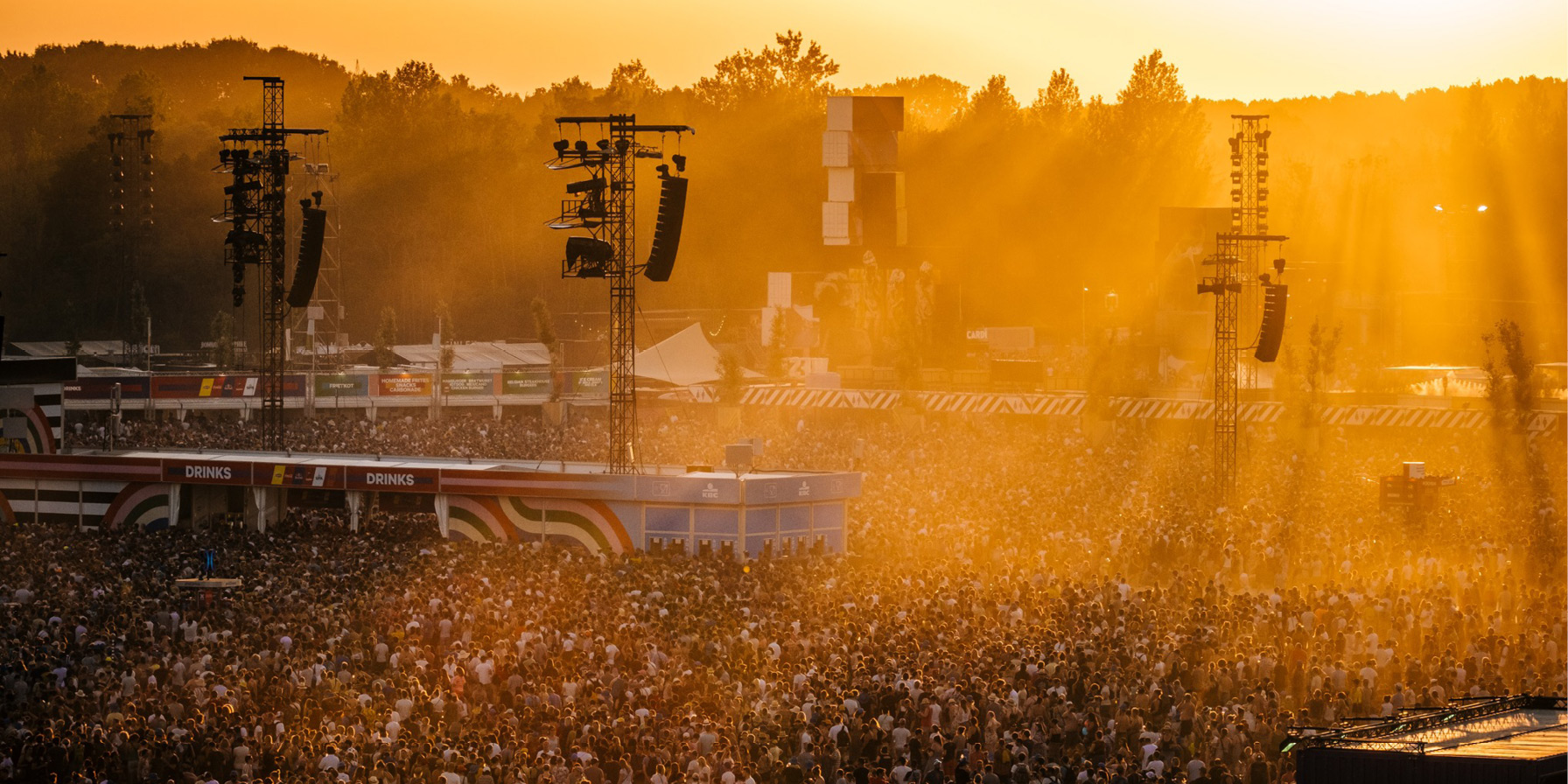 Bijzondere tentconstructie voor evenement