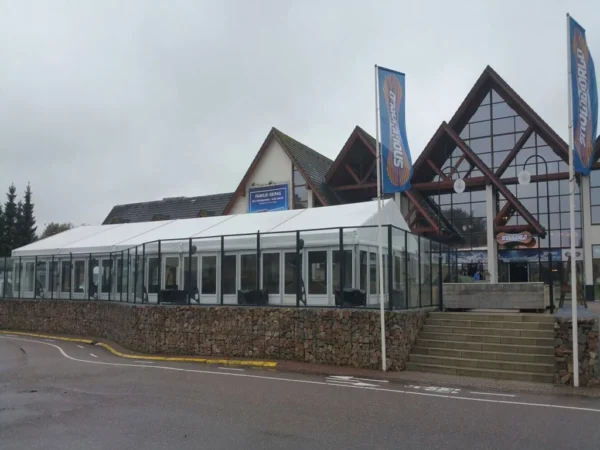 UItbreiding restaurant Snowworld